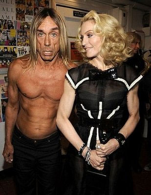 Madonna gets what Madonna wants: Iggy in the Hall